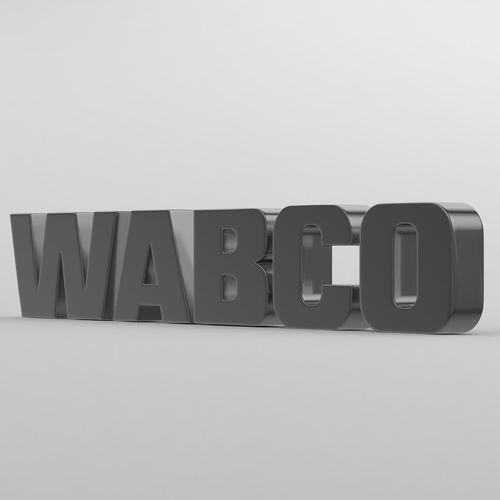 Wabco Logo - wabco logo 3D model