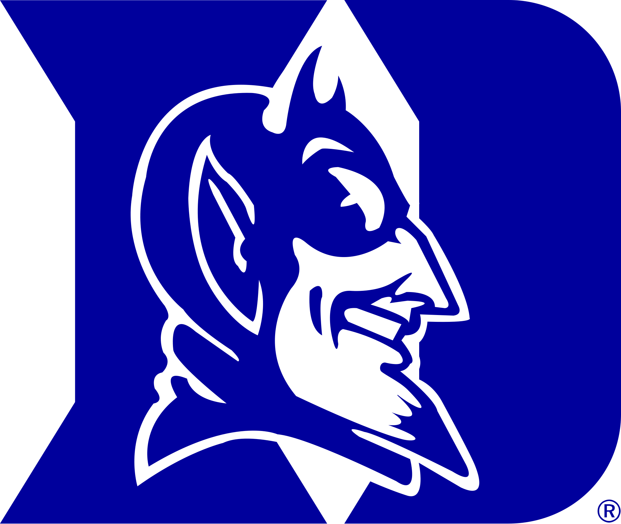 Duke Logo - Duke Blue Devils logo.svg