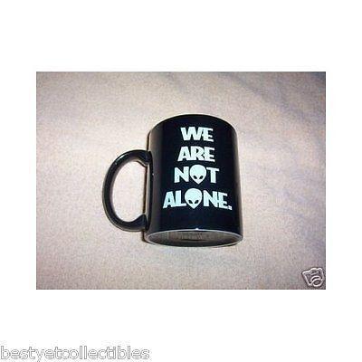 Space Aliens Logo - Aliens We Are Not Alone UFO Space Transforming Logo and Face Coffee ...
