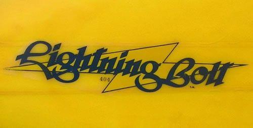 Lightning Bolt Surf Logo - USVSA - The United States Vintage Surf Auction- 1977 Lightning Bolt ...