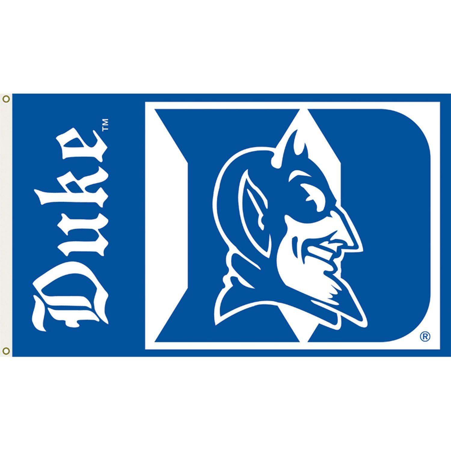 Duke Logo - Duke Blue Devils 3ft x 5ft Team Flag