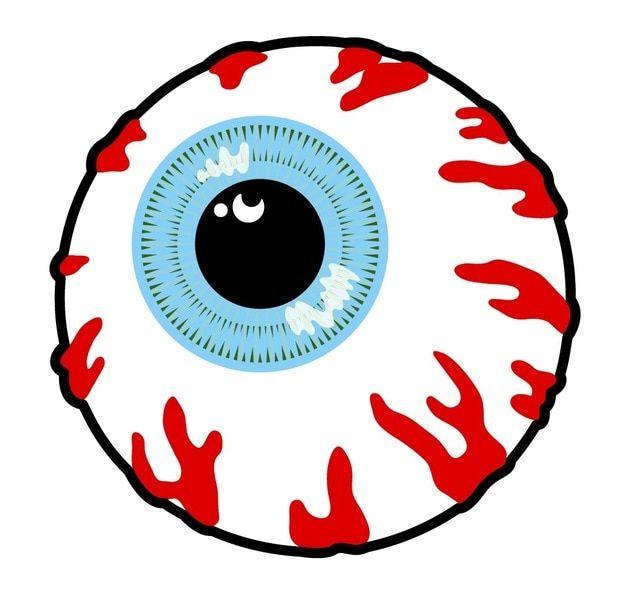 Mishka Eye Logo - Mishka logo laptop stickers refrigerator travel bag skateboard ...