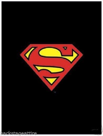 Superman Black Suit Logo - DC Comics Superman Suit Black Logo 29