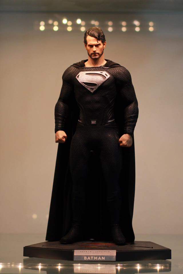 Superman Black Suit Logo - OTHER: Figure (Custom) Superman Black Suit : DC_Cinematic