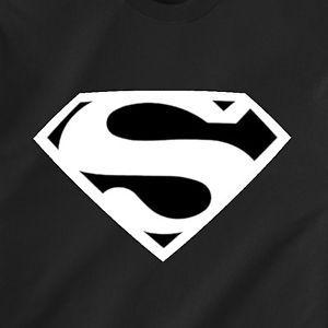 Superman Black Suit Logo - SUPERMAN Christopher Reeve suit 70s 80s fly movie cape hero retro