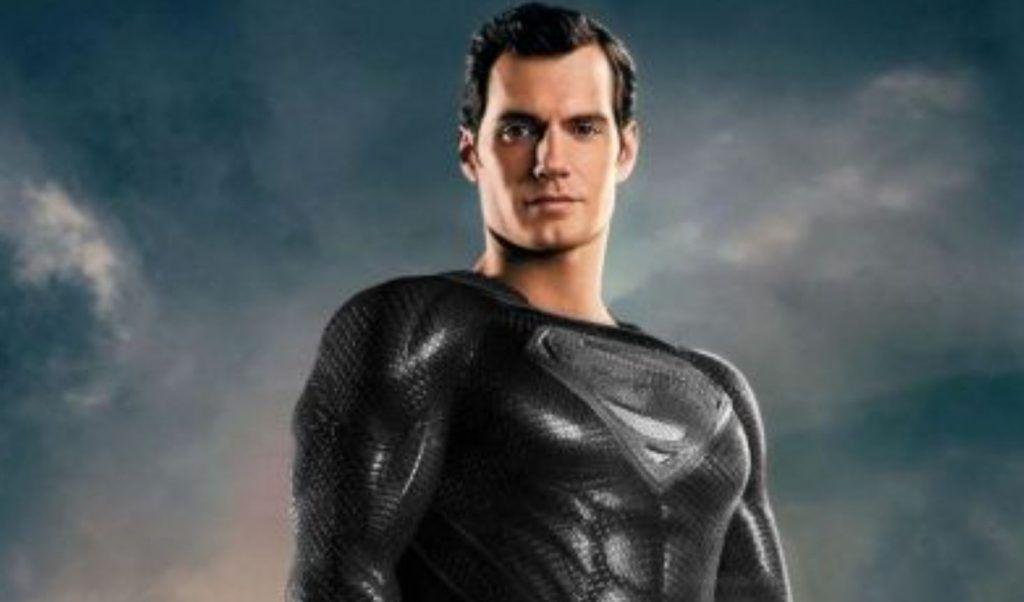 Superman Black Suit Logo - Black Superman Suit Revealed In Justice League Deleted Scene