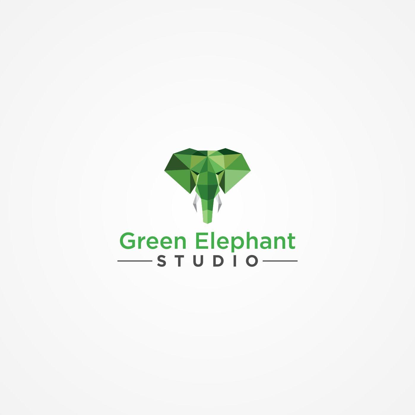 Elephant Brand Logo - Bold, Modern, Retail Logo Design for Green Elephant Studio by ESolz ...