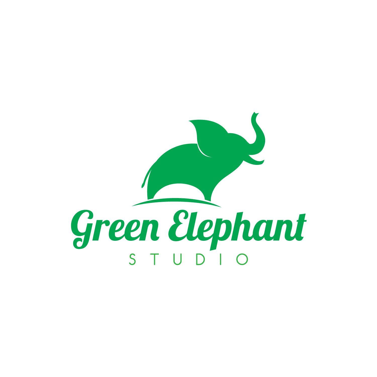 Green Elephant Logo - Bold, Modern, Retail Logo Design for Green Elephant Studio by ...
