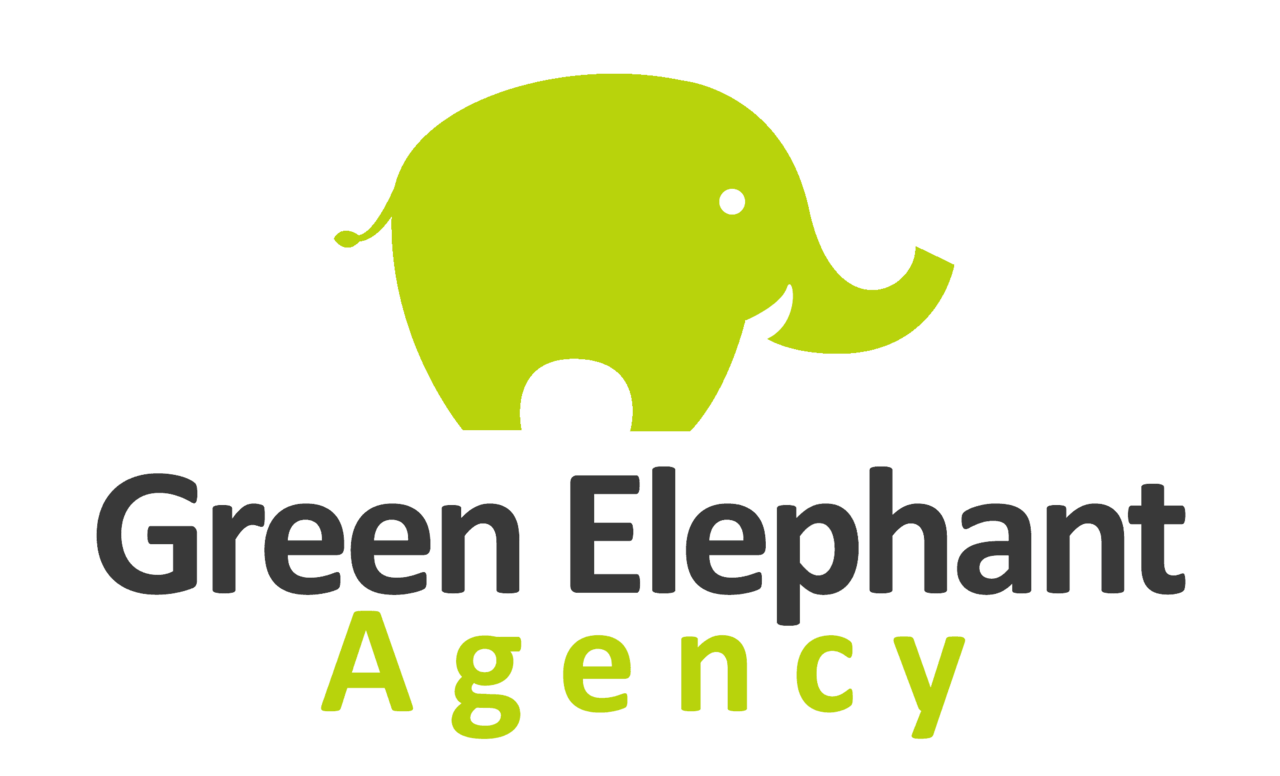 Green Elephant Logo - Local Web Marketing SC. Green Elephant Agency