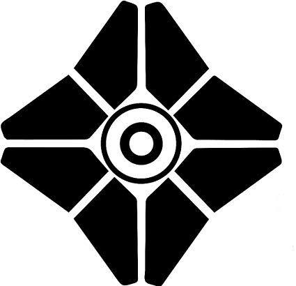 Black Destiny Logo - GHOST LOGO FROM DESTINY VIDEO GAMEVINYL STICKERS SYMBOL
