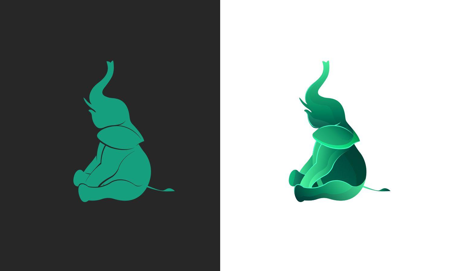 Green Elephant Logo - Bold, Modern, Retail Logo Design for Green Elephant Studio by Pixel ...