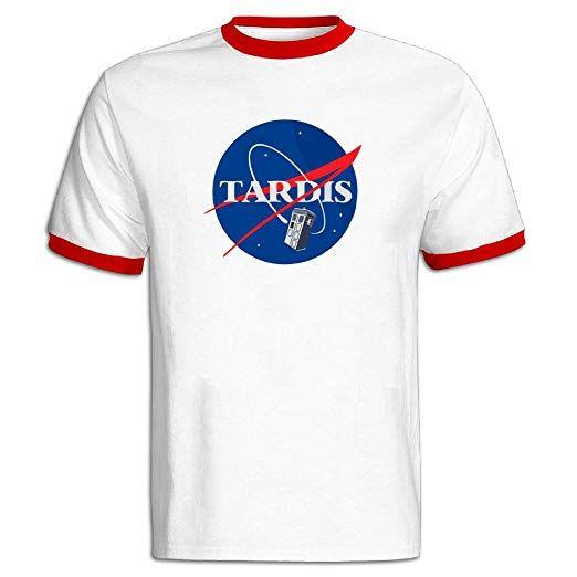 NASA TARDIS Logo - Amazon.com: Fashion NASA TARDIS DOCTOR WHO TARDIS NASA T-shirt For ...