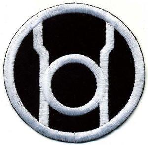 Red Lantern Logo - 3.5 Red Lantern Corps Classic Style Embroidered Patch:White Thread