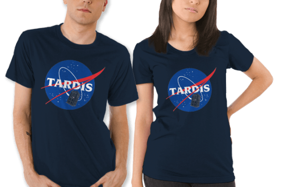 NASA TARDIS Logo - A Eclectic Collection of Tees in today's Daily Deals! - Tee Reviewer