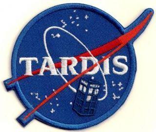 NASA TARDIS Logo - Tardis 'NASA' patch. Pick a pack of patches. future project