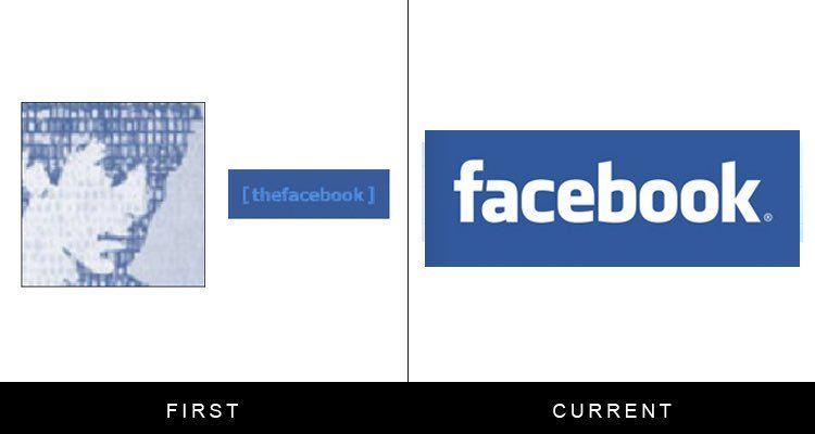 Facebook's First Logo - Quite Interesting's first logo was Al Pacino's