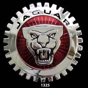Cars with Lion Logo - CAR GRILLE EMBLEM BADGES - JAGUAR(FACE) | eBay