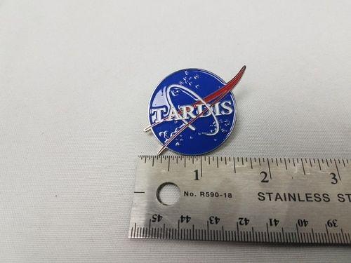 NASA TARDIS Logo - NASA TARDIS Enamel Pin Who Store