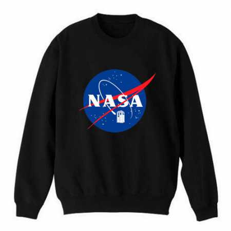 NASA TARDIS Logo - Doctor Who NASA Tardis sweatshirt for men pullover | Sweatshirtxy.com
