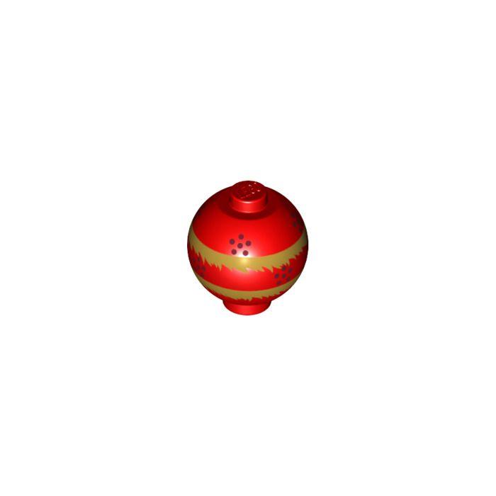 Red Double X Logo - LEGO Red Double Sphere 2 x 2 x 1.33 with Knob (49994) | Brick Owl ...