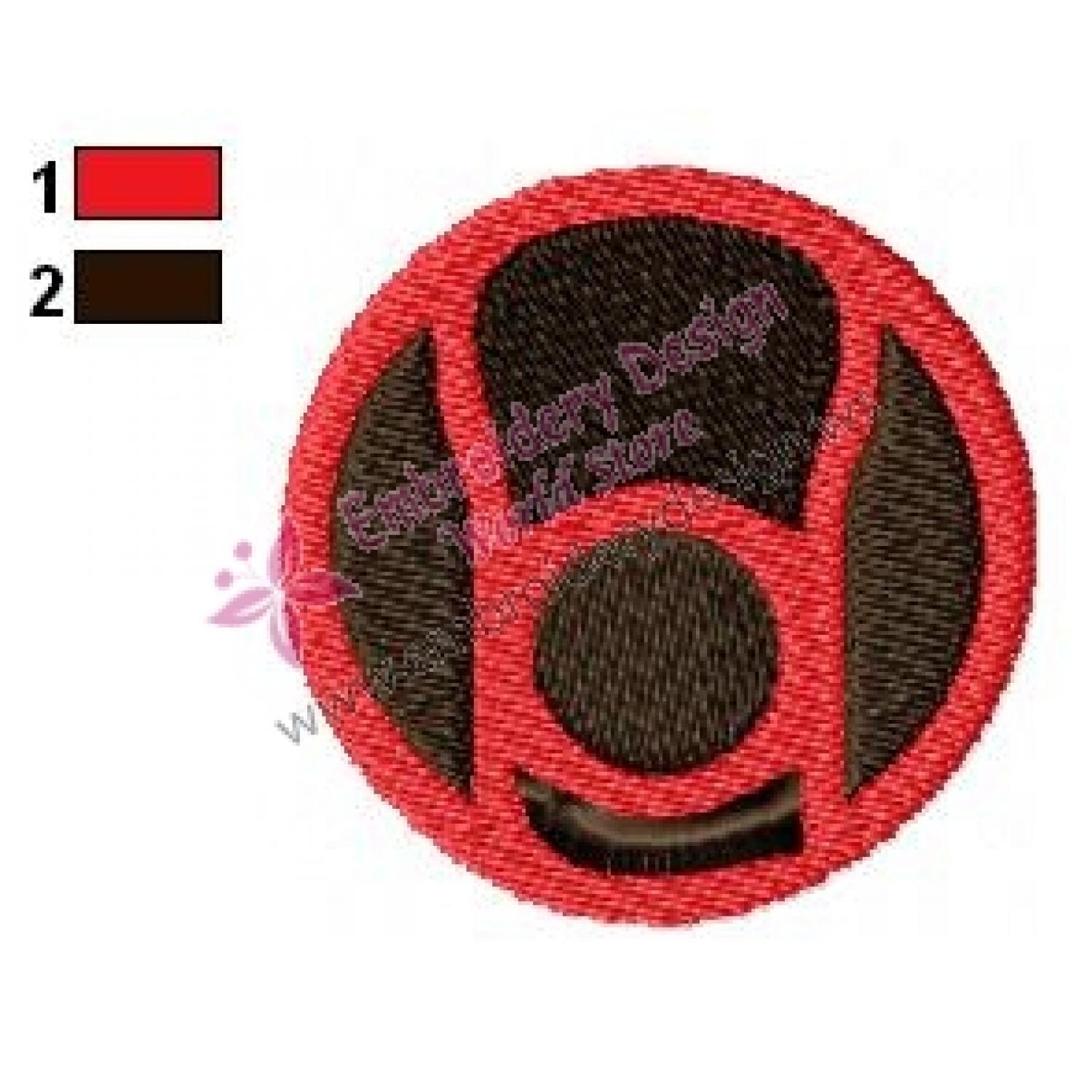 Red Lantern Logo - Red Lantern Logo Embroidery Design