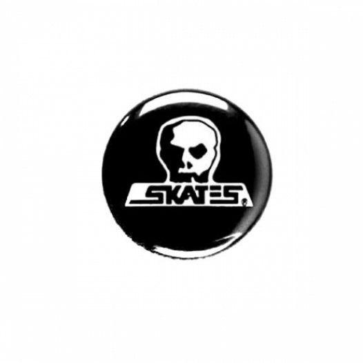Skull Skates Logo - Skull Skates - Logo Pin