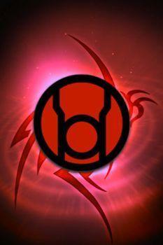 Red Lantern Logo - DC LAND. Red lantern corps, Red