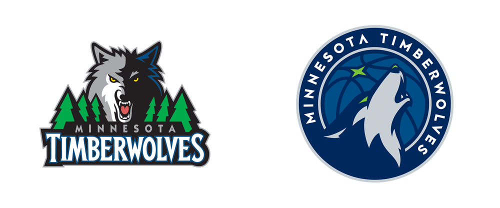 Timberwovles Logo - Brand New: New Logo for Minnesota Timberwolves by Rare Design