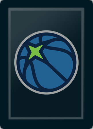 Timberwolves Logo - Minnesota Timberwolves Logo Panel – Zipchair