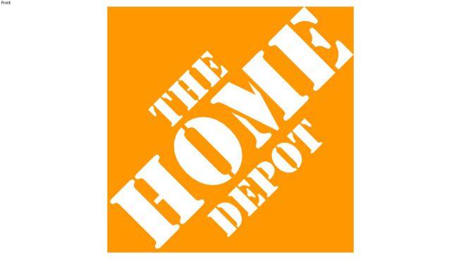 Home Depot Logo - Home Depot Logo | 3D Warehouse