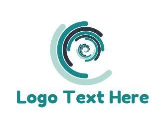 Blue Spiral Logo - Spiral Logo Maker | BrandCrowd