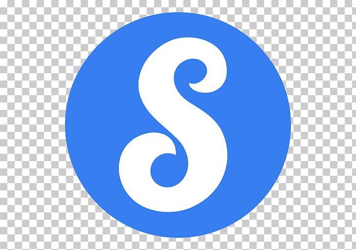 Blue Spiral Logo - Blue spiral area text symbol, Media songza, white and blue S logo