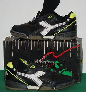Old Diadora Logo - vintage diadora shoes boots soccer indoor futsal calcetto new ...