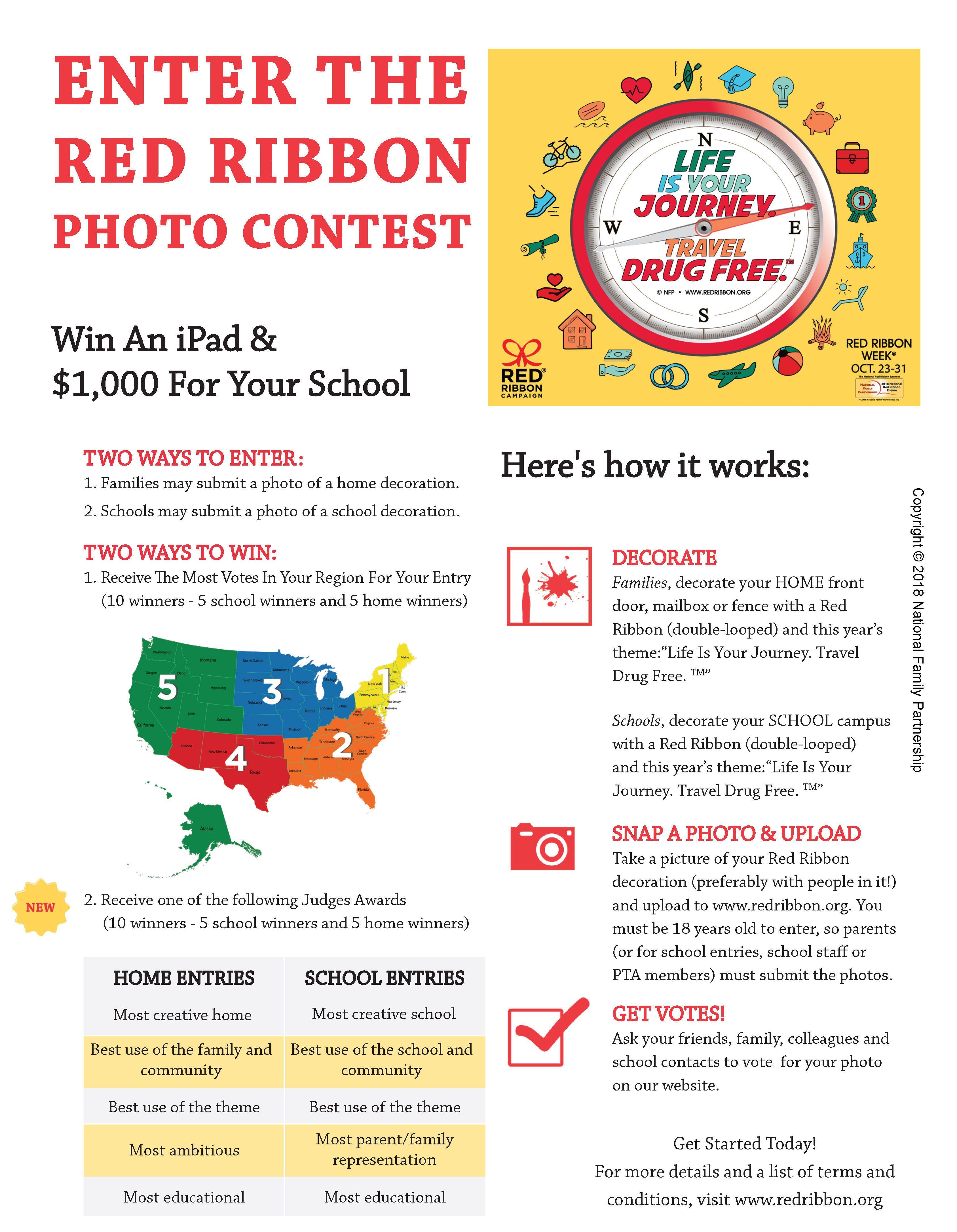 Orange and Red Ribbon Logo - Red Ribbon Campaign: 2018 Red Ribbon Photo Contest