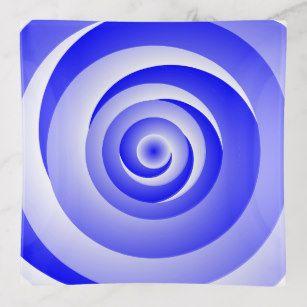 Blue Spiral Logo - Spiral Illusion Home Furnishings & Accessories | Zazzle.co.uk