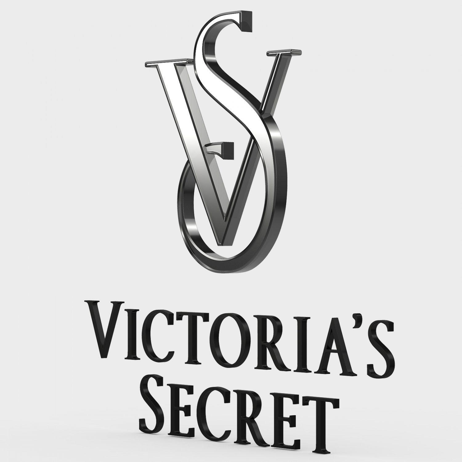 Victoria Secret Logo - Victorias secret logo 3D Model in Clothing 3DExport
