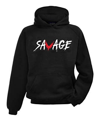 Jake Paul Savage Logo - Unisex Savage Inspired Logan Jake Paul Youtuber Hoodie Hoody Team 10 ...