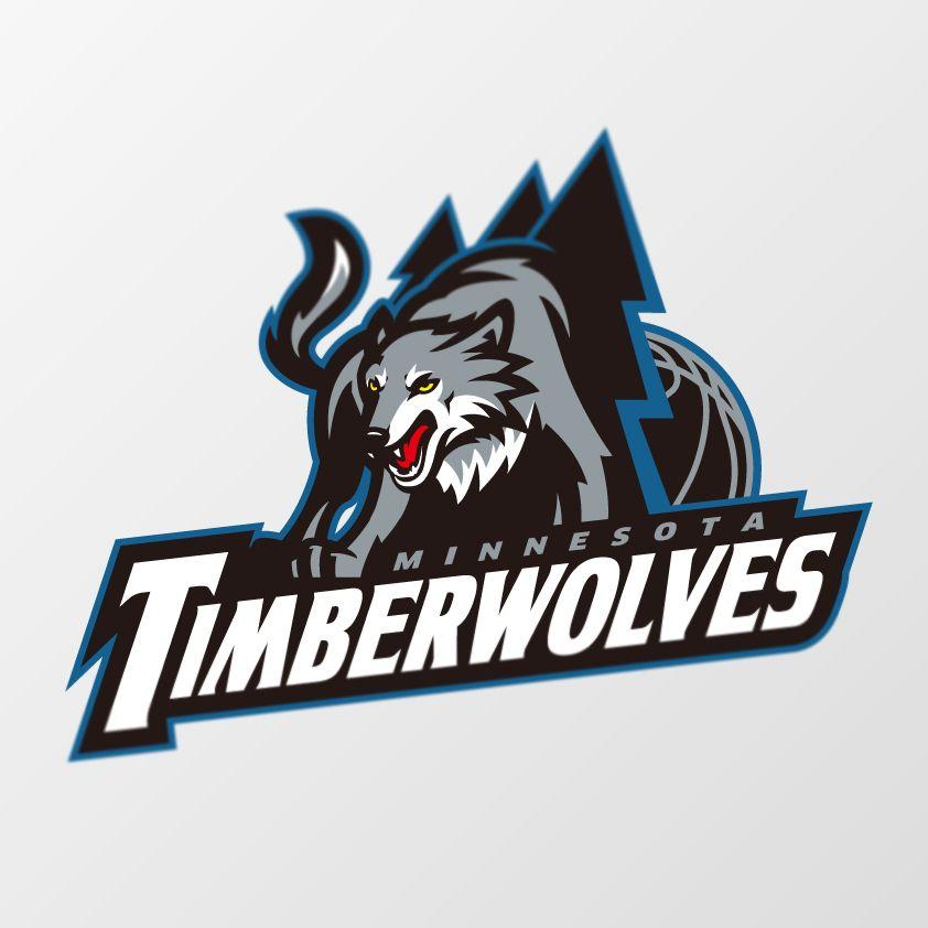 Timberwovles Logo - Minnesota Timberwolves logo concept on Behance