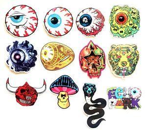 Mishka Keep Watch Logo - Mishka NYC Keep Watch Eyeball Logo Guitar Skateboard Laptop Luggage ...