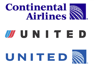 New United Continental Logo - When Brands Collide: What Happens to the Logo in an M&A? - Brandemix