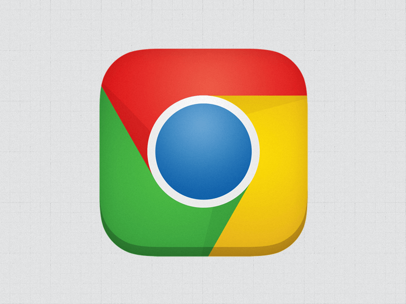 Google Chrome App Logo - Google Chrome iOS icon by Glenn McComb | Dribbble | Dribbble