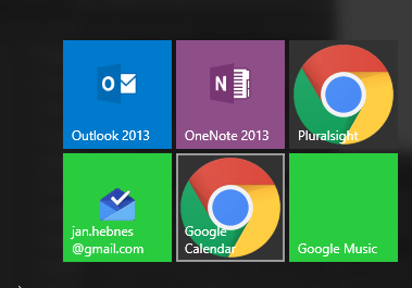 Google Chrome App Logo - All that is not given is lost: Windows 10 start menu chrome apps ...