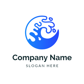 Water Company Logo - Free Water Logo Designs. DesignEvo Logo Maker