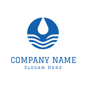 Water Company Logo - Free Water Logo Designs. DesignEvo Logo Maker