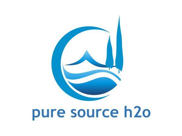 Water Company Logo - Serious, Personable, Water Company Logo Design for pure source h2o