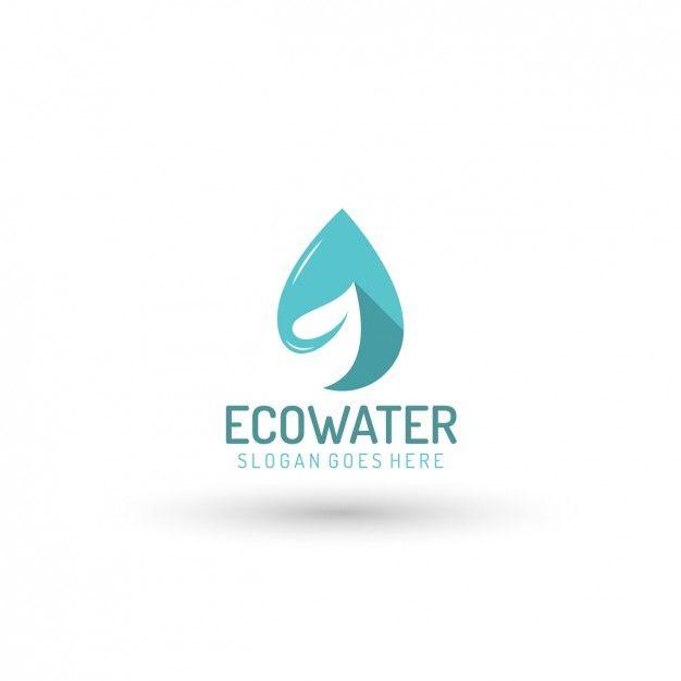 Water Company Logo - Ecological water company logo template Vector | Free Download