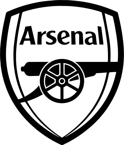 Arsenal Logo - Amazon.com: Arsenal FC Soccer Logo Stickers Symbol 5.5