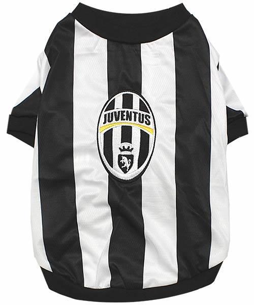 Black and White Soccer Teams Logo - Juventus Dog Jersey. Sports Soccer Team Jersey