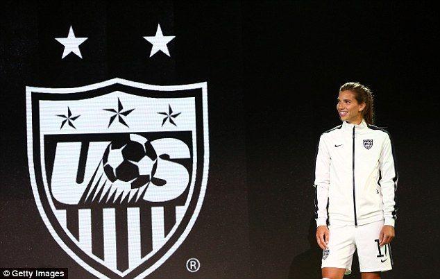 Black and White Soccer Teams Logo - USA women's soccer team launch new black and white kits ahead of ...