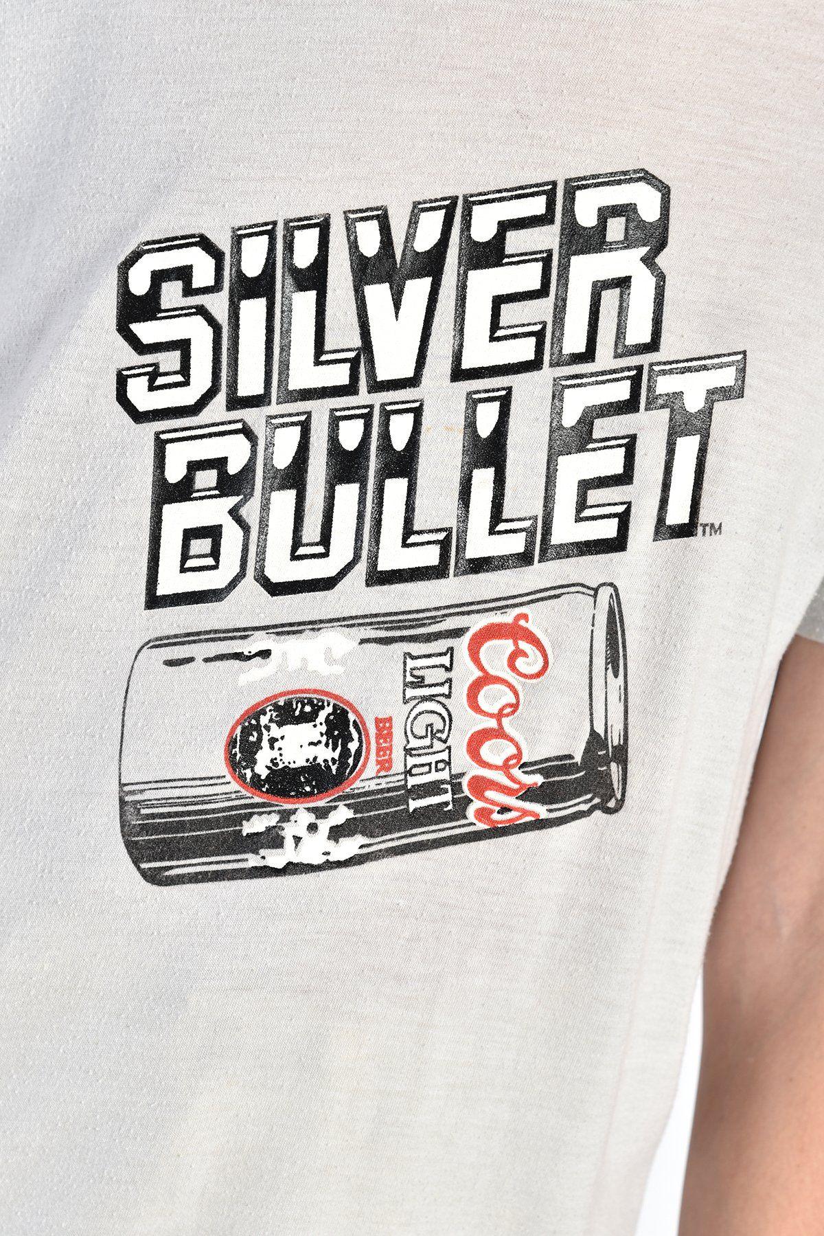 Silver Bullet Coors Light Logo - Threadbare Coors Light Silver Bullet Tee | BUSTOWN MODERN